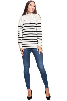 DAMSKI SWETER MUSTANG Carla T Stripe 1009781 11806