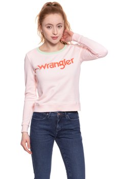 DAMSKI SWETER WRANGLER RETRO KABEL SWT ROSEWATER W602RHYLF