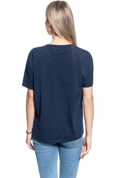 DAMSKI T-SHIRT WRANGLER BOYFRIEND TEE NAVY W7Q2GH114