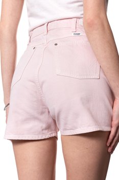 DAMSKIE SPODENKI WRANGLER RETRO BOY SHORT PRETTY PINK W244DM14C