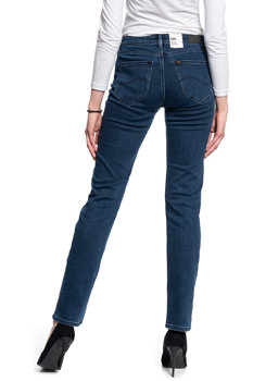 DAMSKIE SPODNIE JEANSOWE LEE Marion Straight DARK JONI L301PHWV