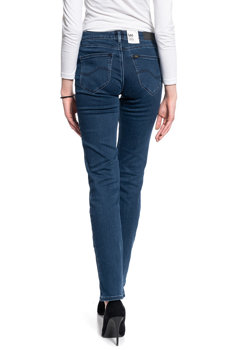 DAMSKIE SPODNIE JEANSOWE LEE Marion Straight DARK JONI L301PHWV