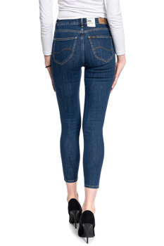 DAMSKIE SPODNIE JEANSOWE LEE Scarlett High Zip STONE TRAVIS L31BMOBJ