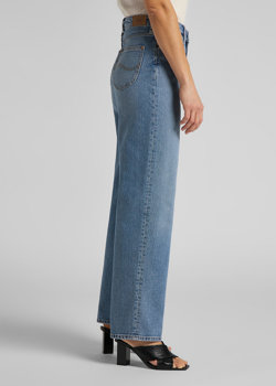 DAMSKIE SPODNIE JEANSOWE LEE WIDE LEG MID SOHO L30SMWKP