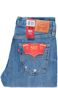 DAMSKIE SPODNIE JEANSOWE LEVI’S 501 Taper Fusele 361970009