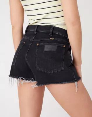 DAMSKIE SZORTY JEANSOWE WRANGLER FESTIVAL SHORT NIGHT FEVER W26F-KO-96B