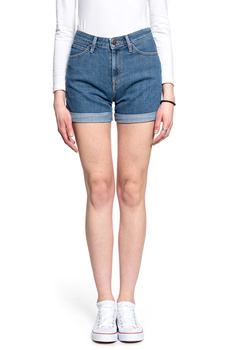 DAMSKIE SZORTY LEE SHORT MID STONEWASH L37MMG44