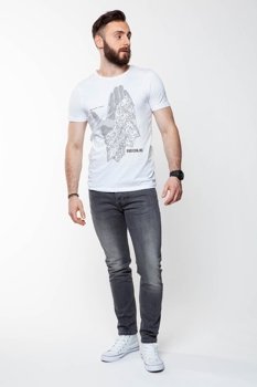 JACK & JONES T SHIRT BIAŁA 12141804