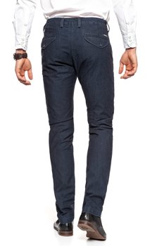 JEANSY LEE MĘSKIE CHINO HARD BLUE L768HQLG