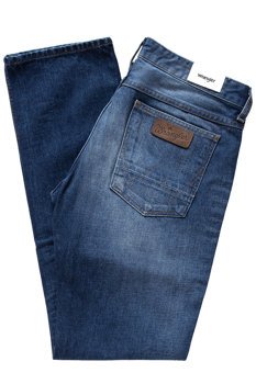 JEANSY MĘSKIE WRANGLER GREENSBORO BLUE COSMO W15QPC92E      $    