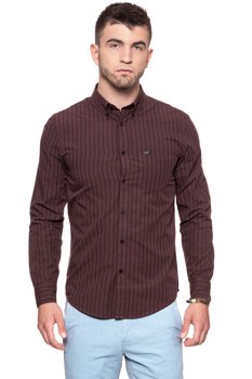 KOSZULA LEE BUTTON DOWN AUBERGINE L880ZMKA