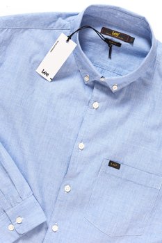 KOSZULA LEE SLIM BUTTON DOWN LIGHT BLUE L66XJJEJ