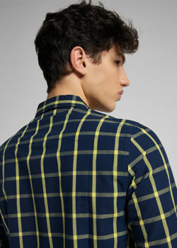 KOSZULA MĘSKA  LEE RIDER SHIRT LEMON L856KRQG