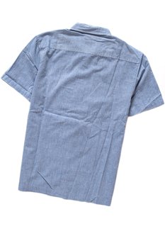 KOSZULA MĘSKA LEE SEASONAL SS SHIRT BLUEPRINT L66DMULH