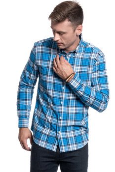 KOSZULA MĘSKA WRANGLER LS 1PKT BUTTON DOWN PARISIAN BLUE W5A3BMX96