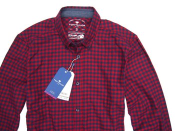 KOSZULA TOM TAILOR FLANNEL CHECK SHIRT FITTED 20307222510 COL.4559