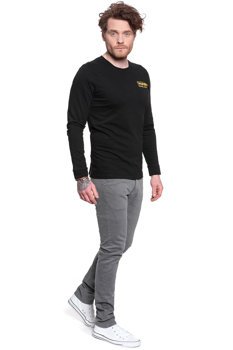 KOSZULKA LONGSLEEVE WRANGLER LS BOX TEE BLACK W7C0FG100