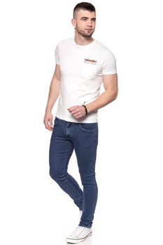 KOSZULKA WRANGLER POCKET TEE OFFWHITE W7B21FE02