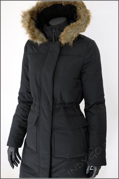 KURTKA DAMSKA LEE LONG DOWN JACKET BLACK L56UWT01