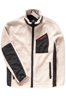 KURTKA LEE ZIP POCKET JACKET OFF WHITE L86EVFMK