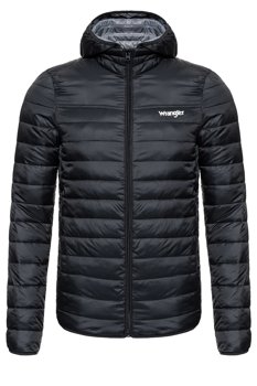 KURTKA WRANGLER PUFFER JACKET BLACK W4666X401