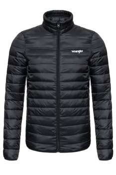 KURTKA WRANGLER PUFFER JACKET BLACK W4666X401