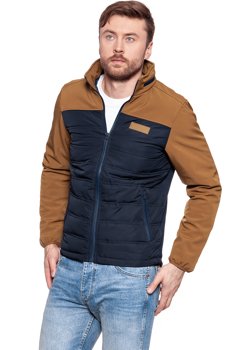 KURTKA WRANGLER TECH JACKET BISON BROWN W4669X5TD