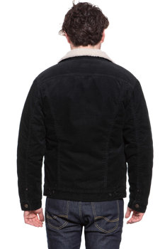 KURTKA ZIMOWA LEE SHERPA JACKET BLACK L87AQM01