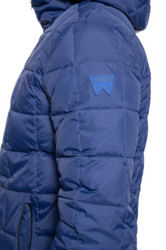 KURTKA ZIMOWA WRANGLER THE PUFFER PATRIOT BLUE W4C6WRX5H