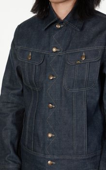 LEE 101 RIDER JACKET MĘSKA KURTKA JEANSOWA DRY INDIGO L97XOB41