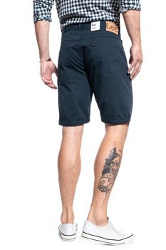 LEE 5 POCKET SHORT MĘSKIE SPODENKI JEANSOWE JEANSY SKY CAPTAIN L73ESB62