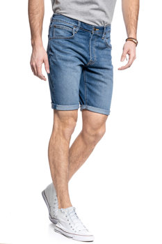 LEE 5 POCKET SHORT MĘSKIE SPODNIE JEANSOWE KRÓTKIE JEANS MAUI MID L73EMGTP