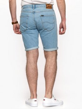 LEE 5 POCKET SHORT MĘSKIE SZORTY JEANSOWE JEANS LIGHT ALTON L73EMWJU