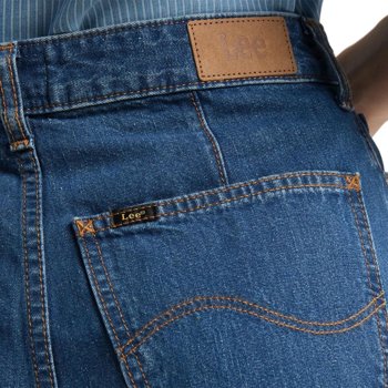 LEE A LINE FLARE DAMSKIE SPODNIE JEANSOWE JEANSY MID JET L31SKEGT