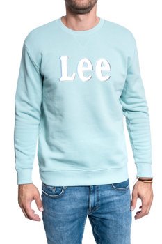 LEE BLUZA LOGO CREW SWS FADED MINT L80RTJNC