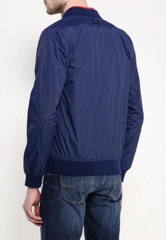 LEE BOMBER JACKET MEDIEVAL BLUE L87UWD13