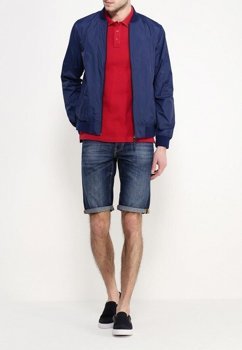 LEE BOMBER JACKET MEDIEVAL BLUE L87UWD13