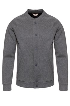 LEE BONDED BOMBER DARK GREY MELE L88BGL06