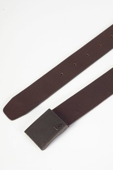 LEE BUCKLE BELT MĘSKI PASEK KLASYCZNY SKÓRZANY DARK BROWN LA015024