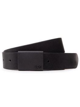 LEE BUCKLE BELT MĘSKI PASEK Z KLAMRĄ  BLACK LG22500