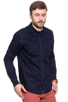 LEE BUTTON DOWN CLEAN BLUE L880FTQP