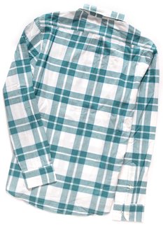 LEE BUTTON DOWN FADED GREEN L880NALF