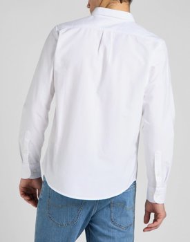 LEE BUTTON DOWN MĘSKA KOSZULA BRIGHT WHITE L880KULJ