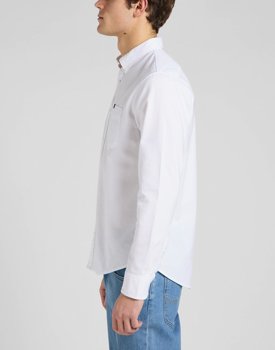 LEE BUTTON DOWN MĘSKA KOSZULA BRIGHT WHITE L880KULJ