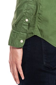 LEE BUTTON DOWN MILITARY GREEN L880JQSI