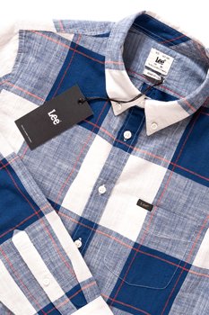 LEE BUTTON DOWN WASHED BLUE L880ZKLR