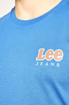 LEE CHEST LOGO TEE MĘSKI T-SHIRT SUMMER BLUE L64RFENJ