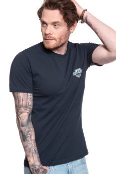 LEE CHEST LOGO TEE SKY CAPTAIN L61MFEHY