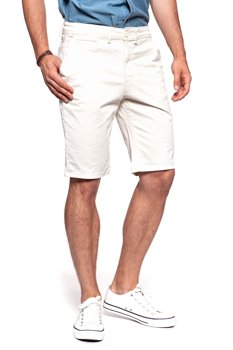 LEE CHINO SHORT PEARL WHITE L70YGK48