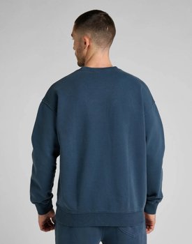 LEE CORE LOOSE SWS MĘSKA BLUZA KLASYCZNA LOGO L84VTJ54